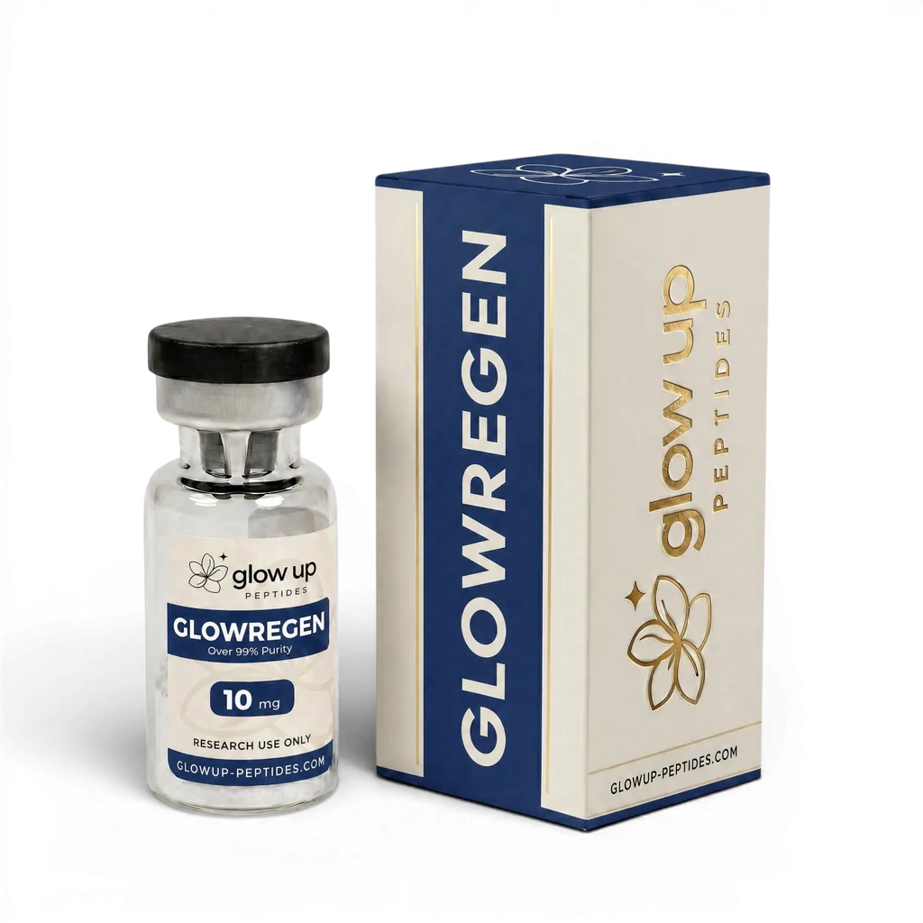 Glowregen Vial und Box