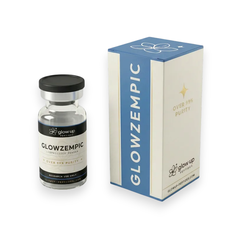 Glowzempic Vial und Box