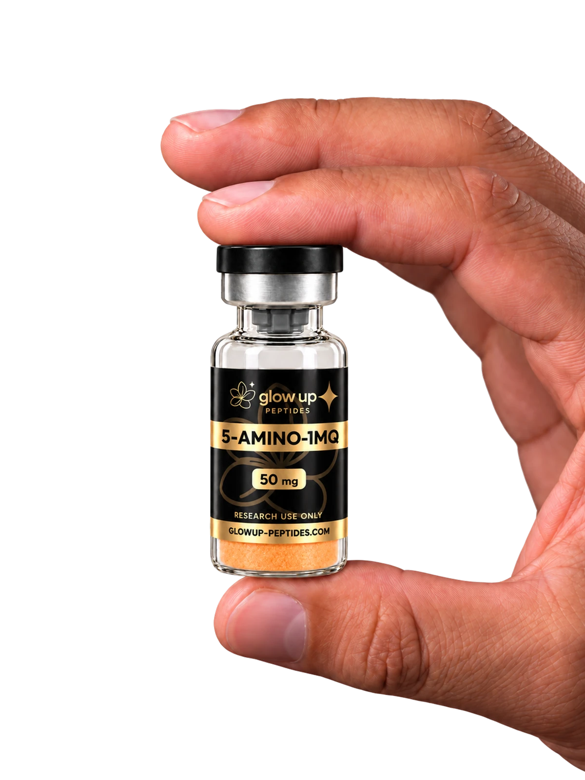 5-Amino-1MQ in der Hand